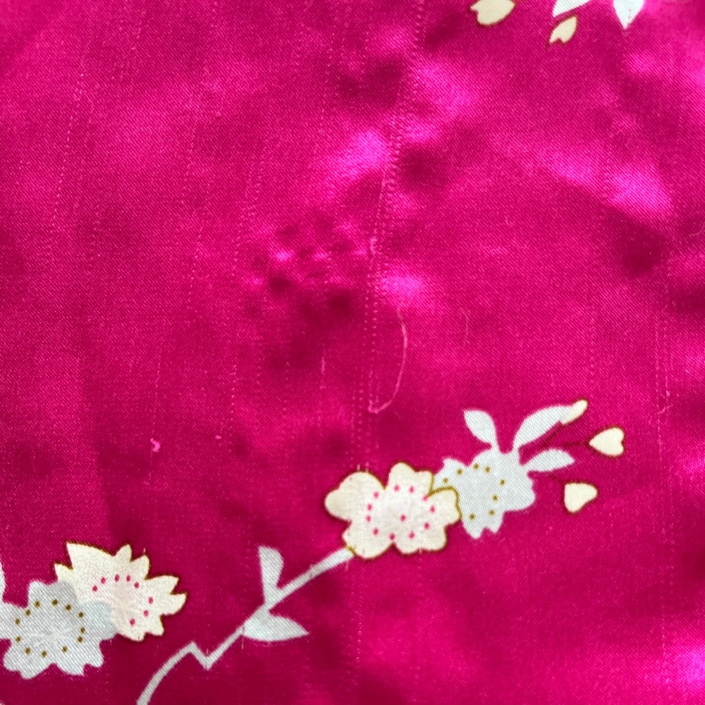 Satin pink Robe - Picture 4 of 4